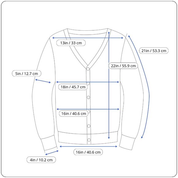 Sag Harbor Womens Black/White Knit Button Front Cardigan Sweater PM - New - Picture 7 of 7